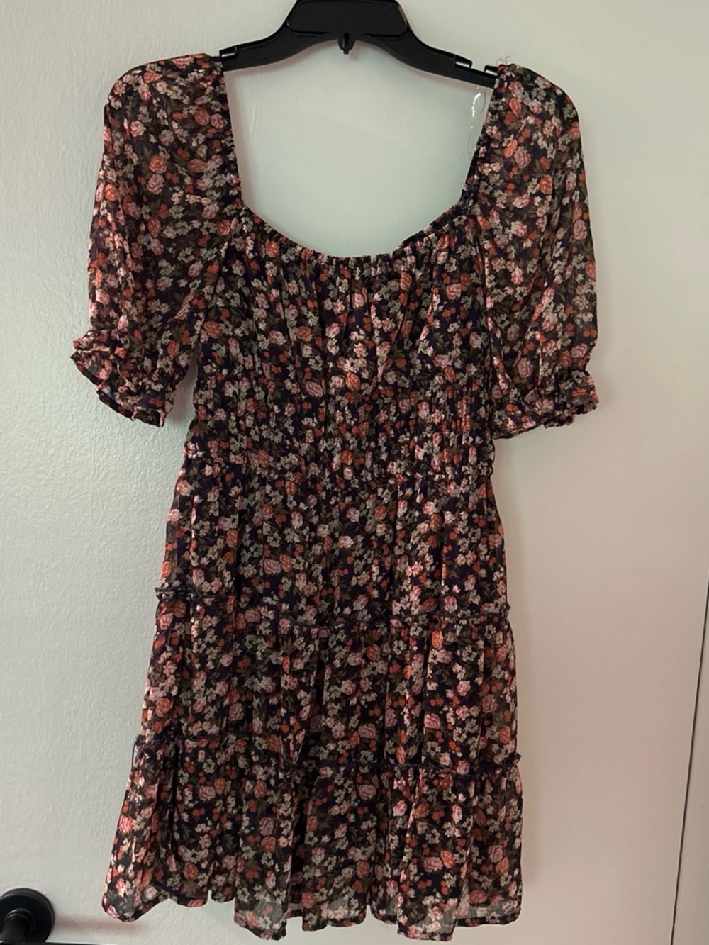Floral short dress